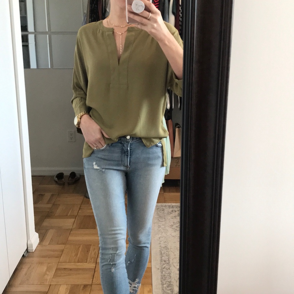 Green Blouse - Picture 4 of 8